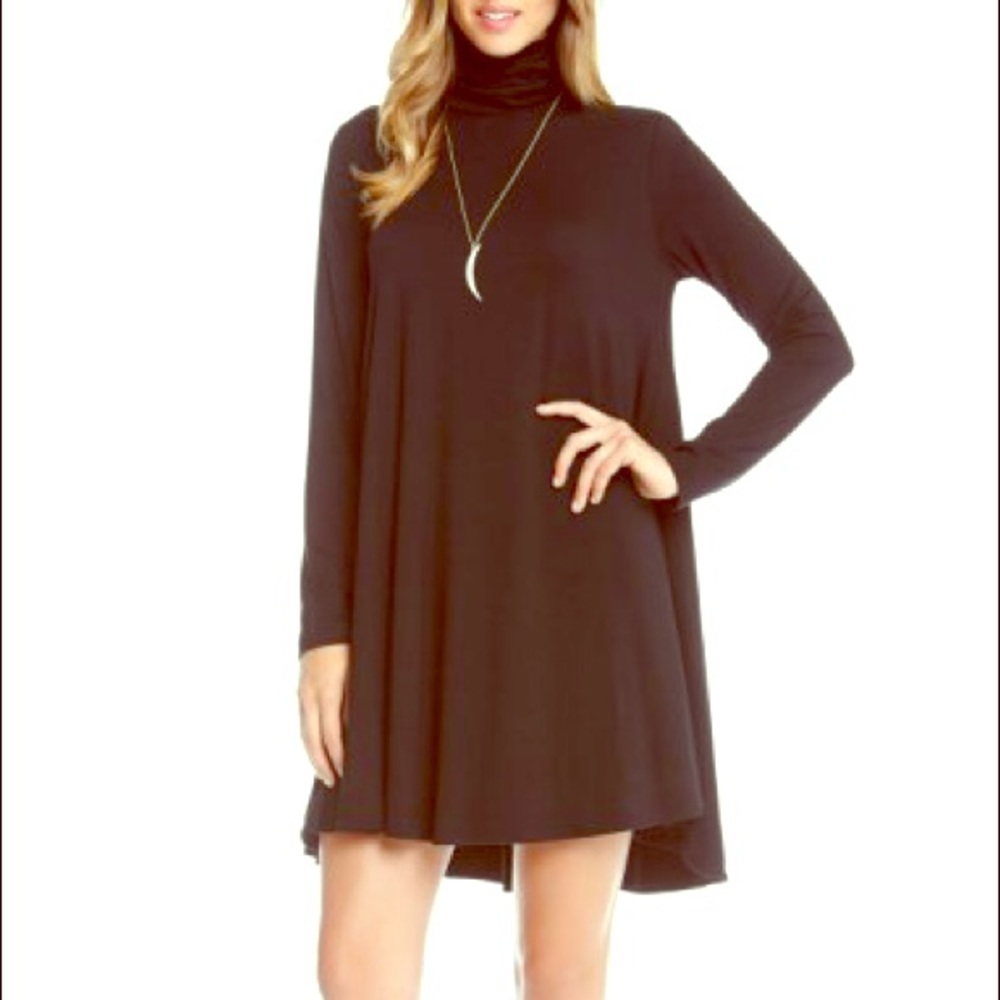 Karen Kane Swing Turtleneck Dress